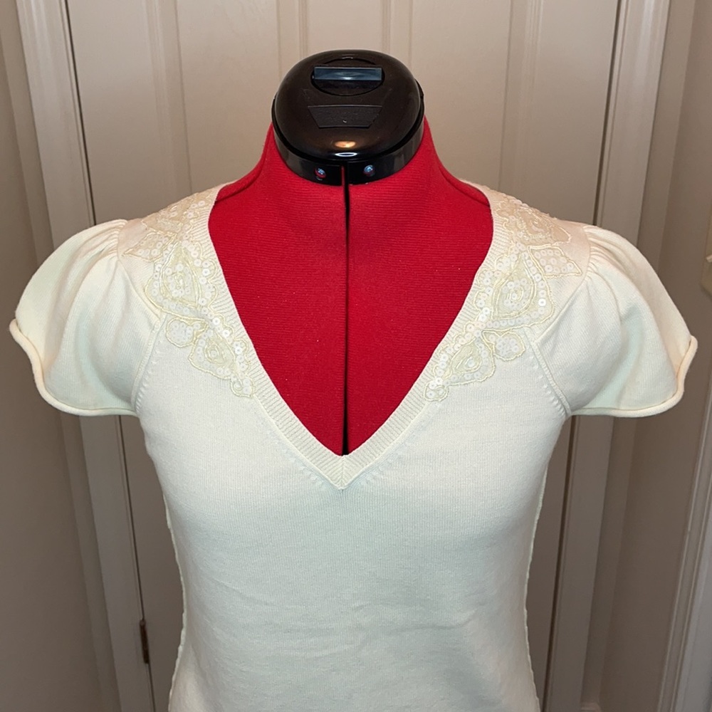 2 for $13 Calvin Klein Sweater with Sequin accent